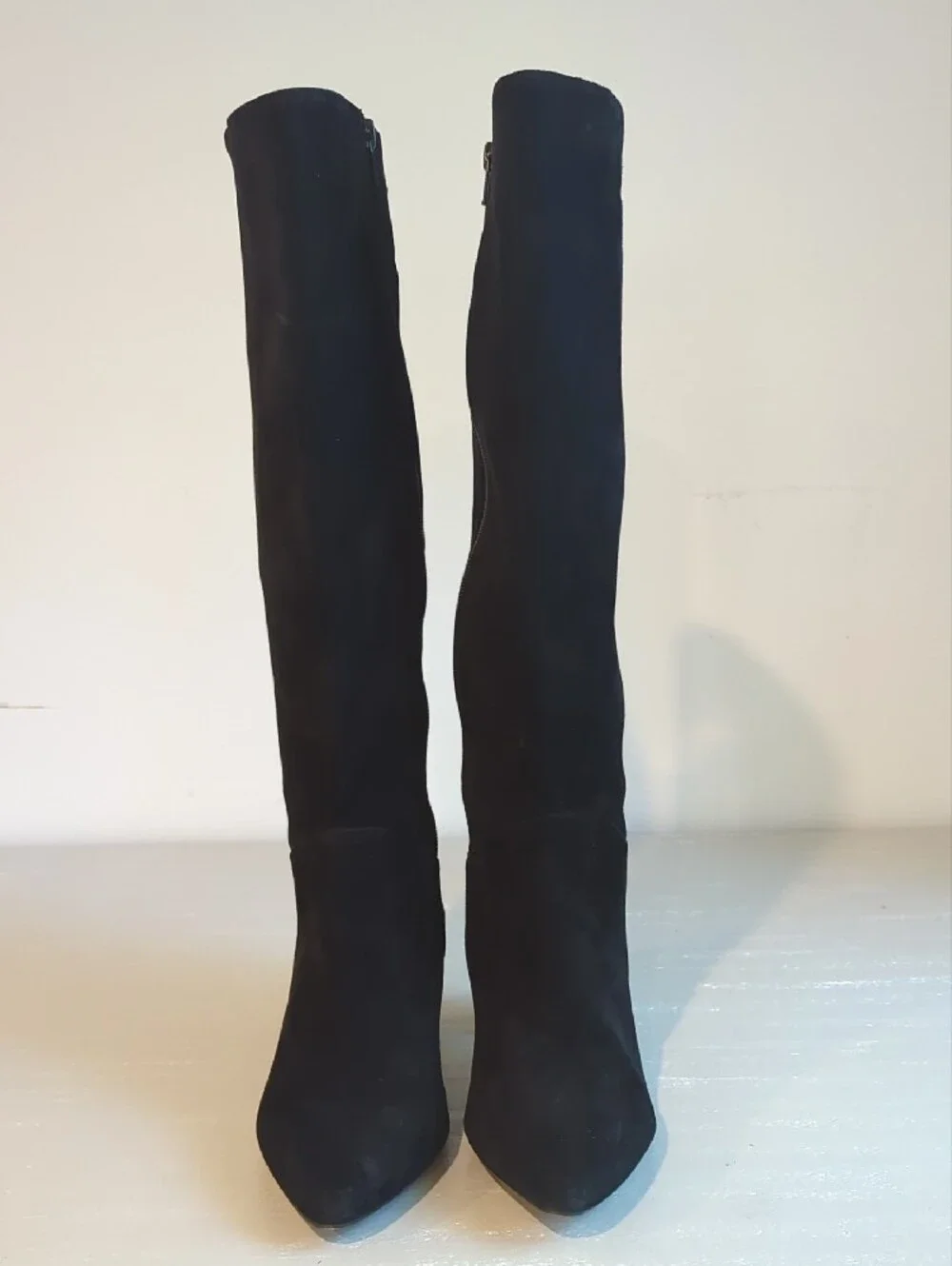 Alex Marie Prizelle Suede Tall Boots Black size 8.5